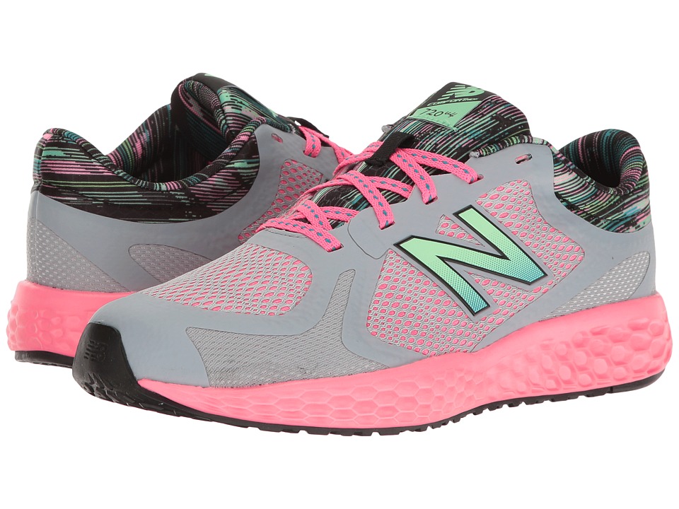 New Balance Kids KJ720v4 (Little Kid/Big Kid) (Grey/Multi) Girls Shoes