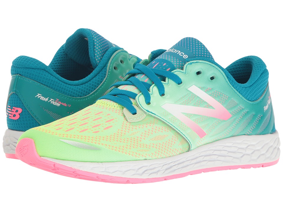 New Balance Kids Fresh Foam Zante (Big Kid) (Pink/Multi) Girl