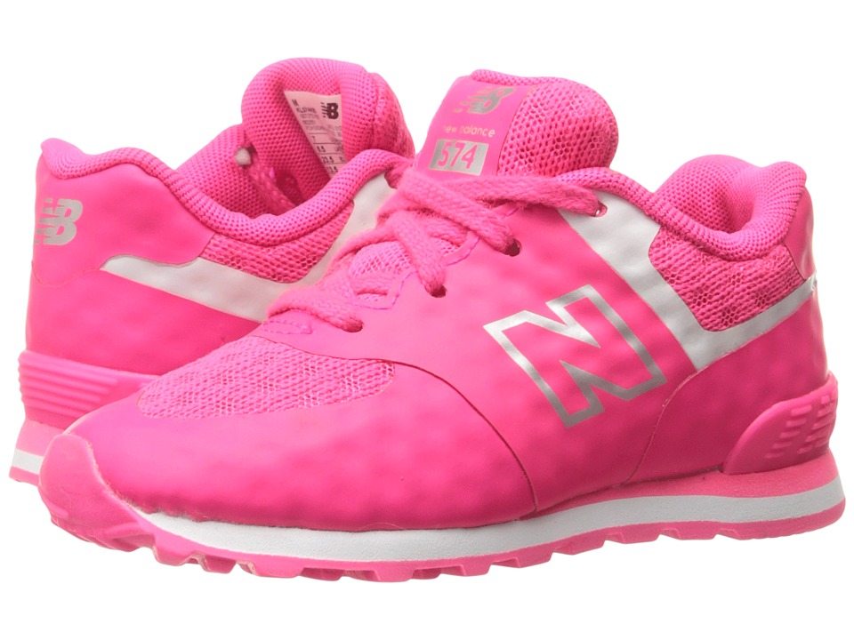 New Balance Kids 574 Breathe (Infant/Toddler) (Pink/Grey) Girls Shoes