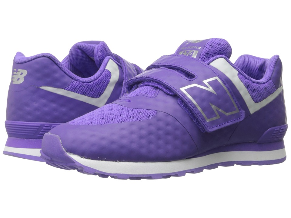 New Balance Kids 574 Breathe HL (Little Kid/Big Kid) (Purple/Grey) Girls Shoes