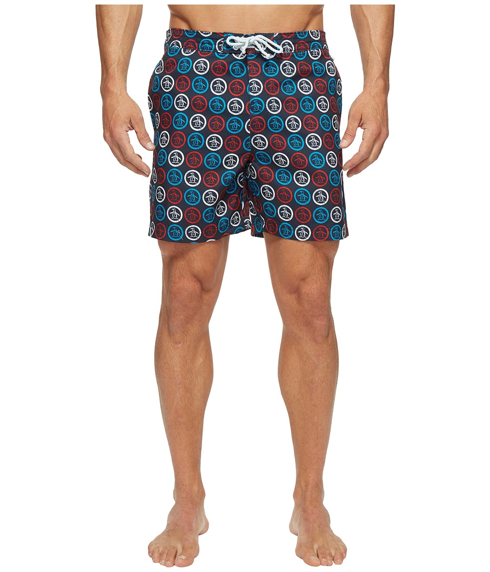 Original Penguin Circle Logo Fixed Volley (Dark Sapphire) Men