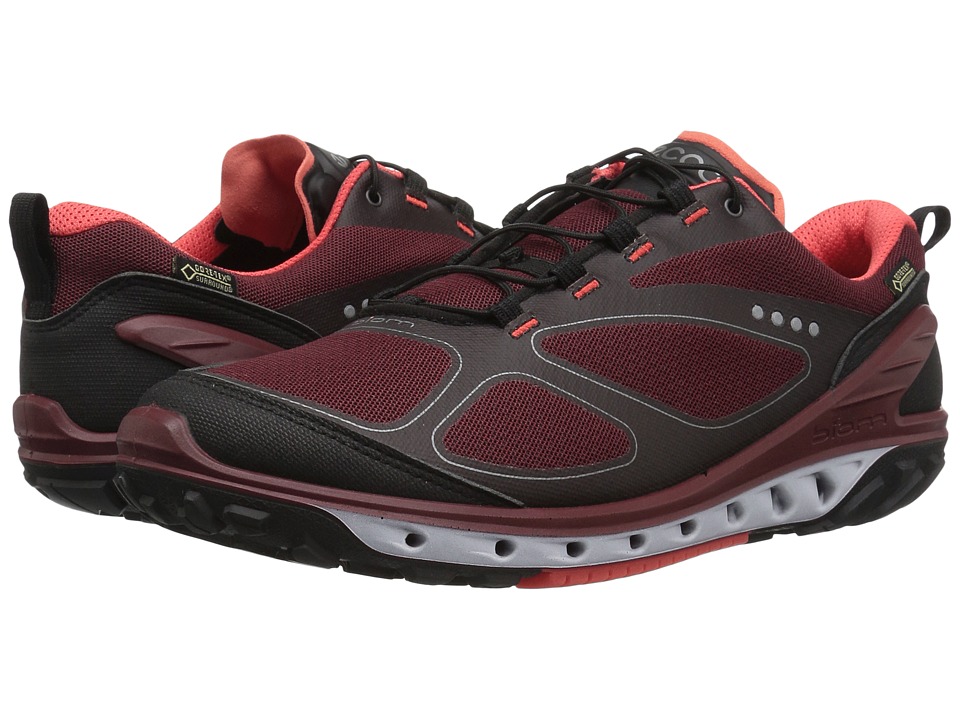 ECCO Sport Biom Venture GTX (Black/Port/Coral Blush) Women