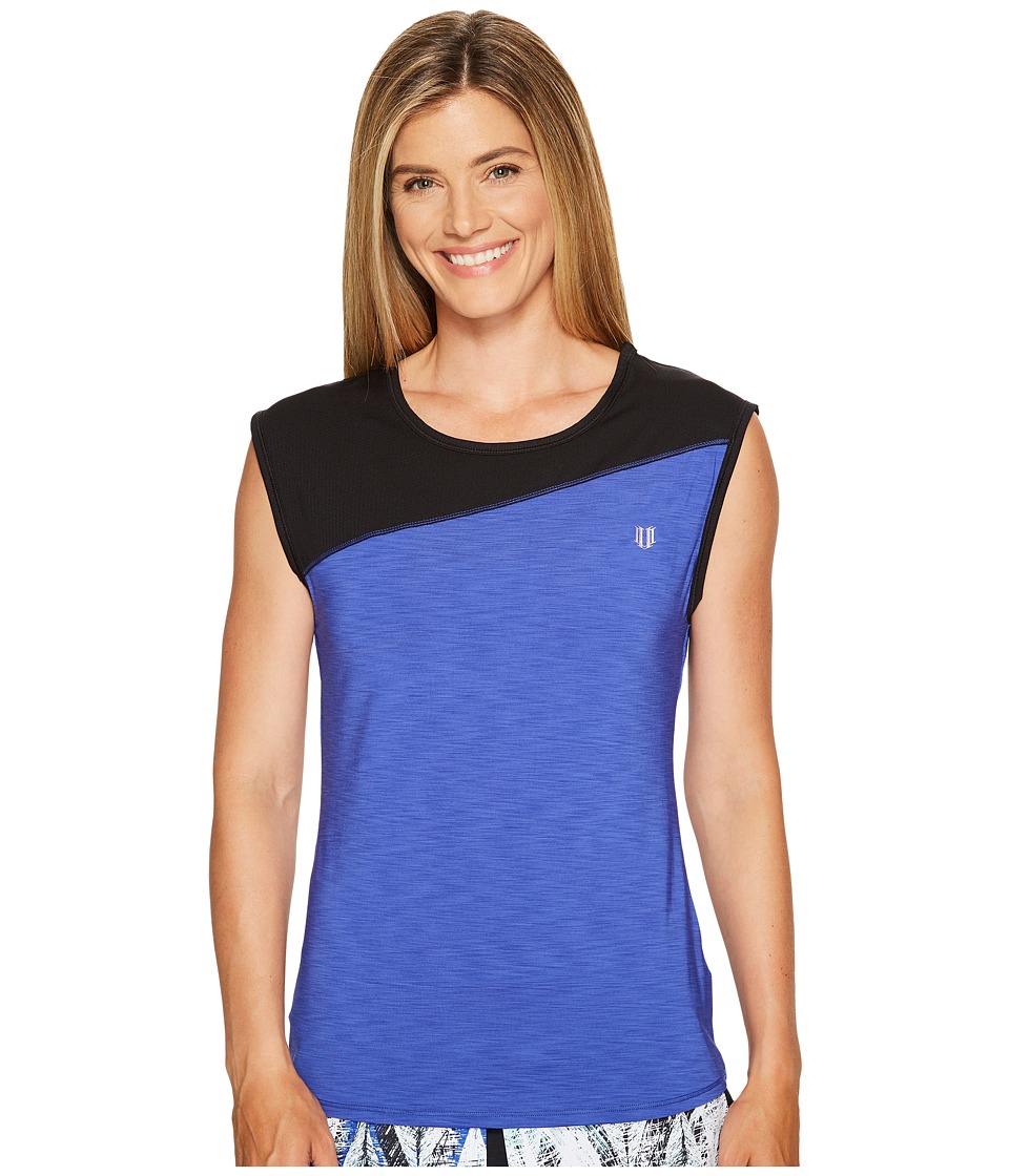 Eleven by Venus Williams Diamond ISO Tank Top (Royal) Women