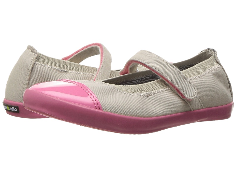 Morgan&Milo Kids Olivia Mary Jane (Toddler/Little Kid) (Heather Grey) Girls Shoes