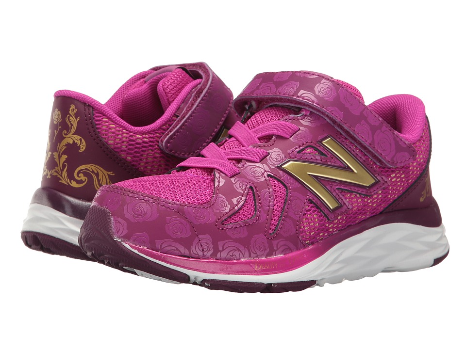 New Balance Kids 790v6 Beauty and The Beast (Little Kid) (Purple/Gold) Girl
