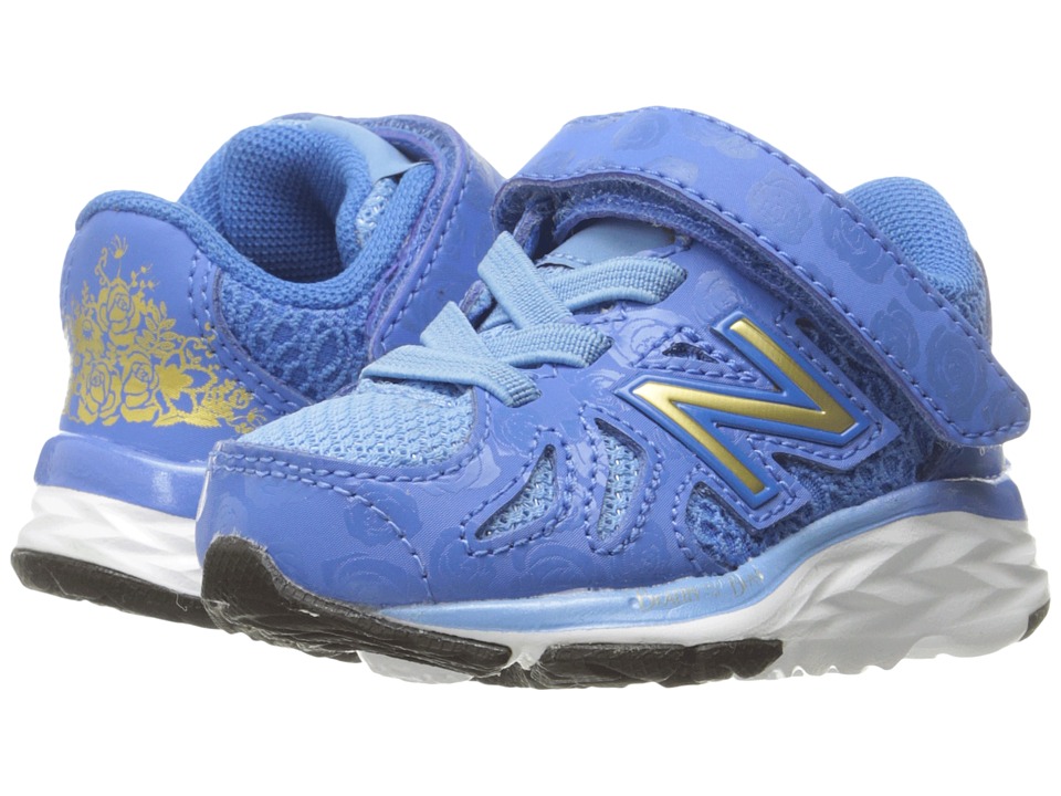 New Balance Kids 790v6 Beauty and The Beast (Infant/Toddler) (Blue/Gold) Girl