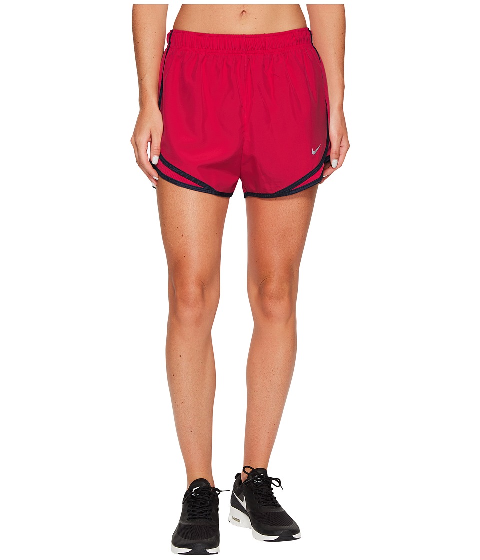 Nike Dry Tempo Short (Light Fusion Red/Black/Wolf Grey/Wolf Grey) Women