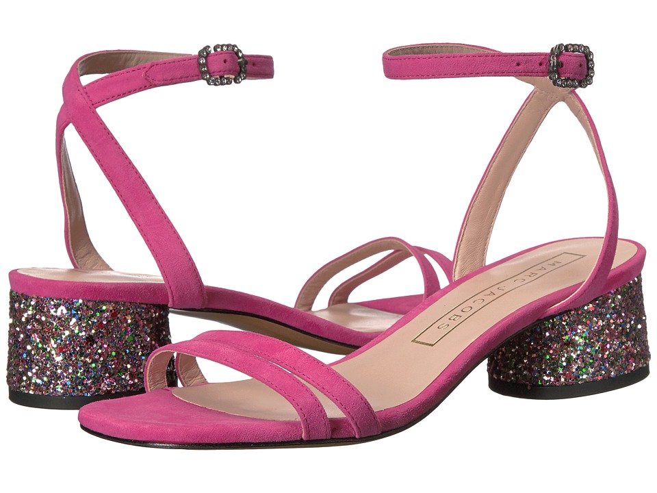 Marc Jacobs Olivia Strap Sandal (Fuchsia) Women