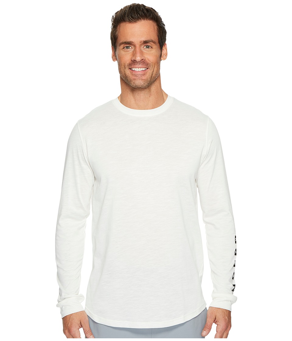 Under Armour Sportstyle Long Sleeve Graphic Tee (Ivory/Black) Men