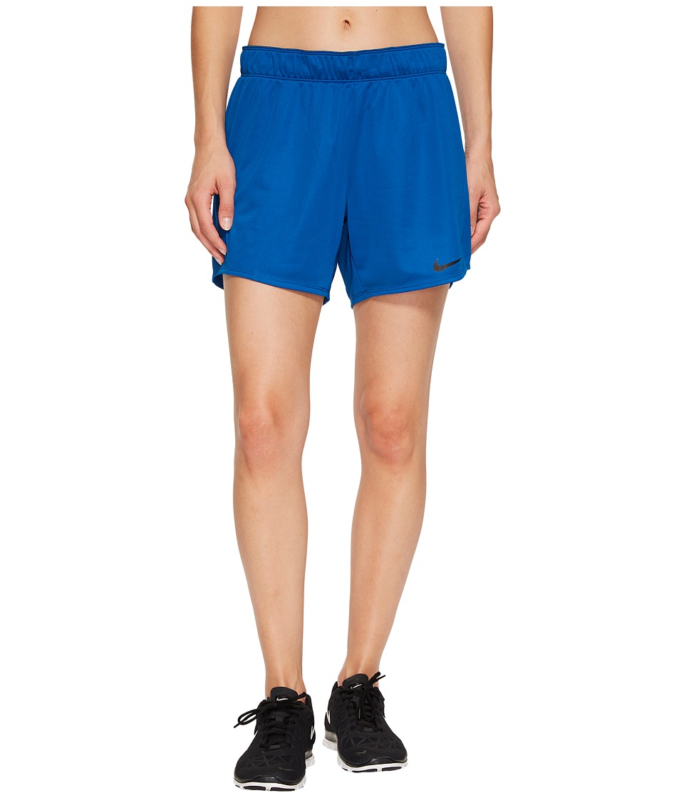 Nike Dry 5 Training Short (Blue Jay/Black/Black) Women