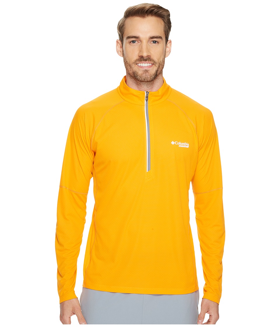 Columbia Titan Ultra Half Zip Shirt (Solarize) Men