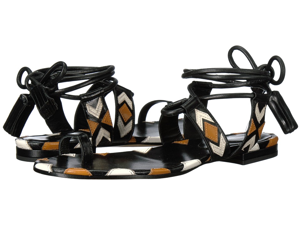 Etro Ankle Wrap Sandal (Brown) Women