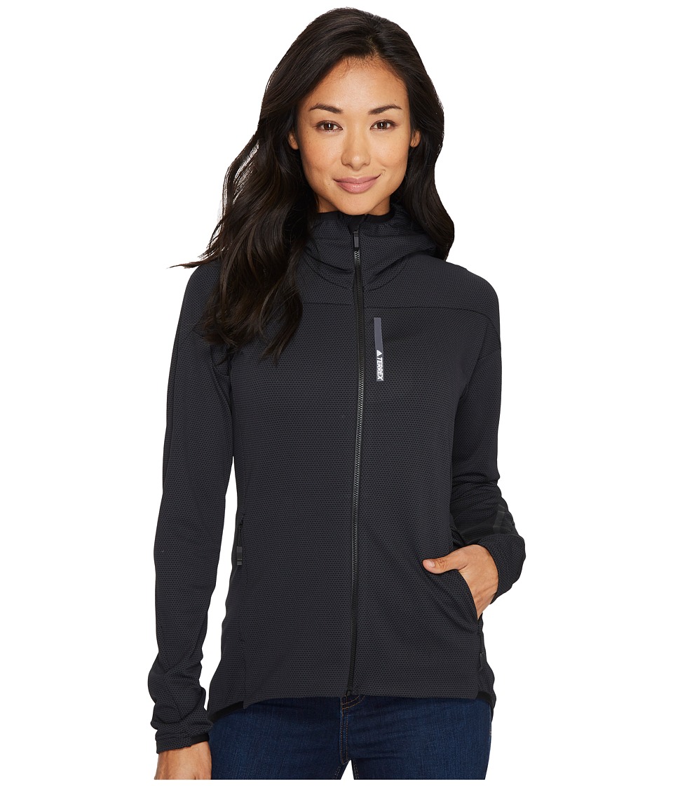 adidas Outdoor Terrex Radical Fleece Jacket (Black) Women