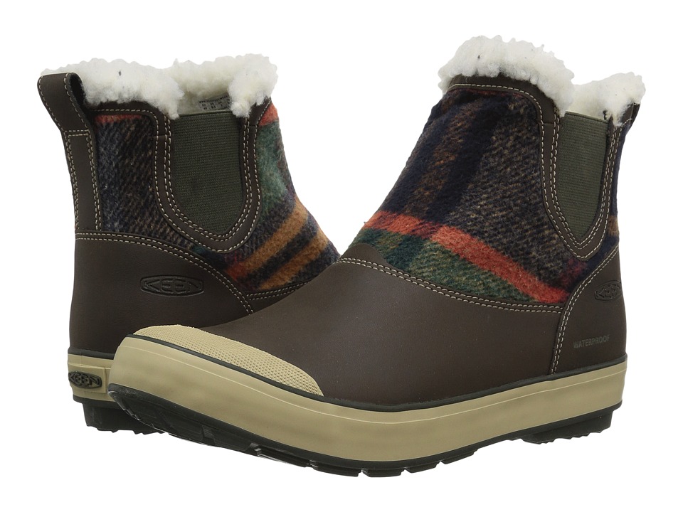 Keen Elsa Chelsea Waterproof (Coffee Bean Wool) Women