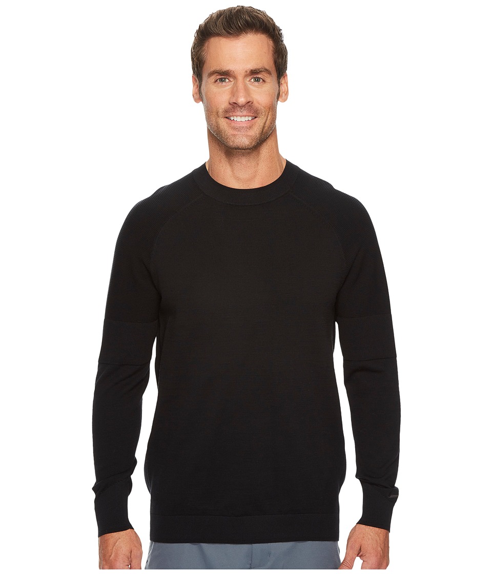 Nike Golf TW Sweater Crew (Black/Wolf Grey) Men