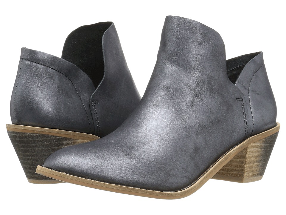 Kelsi Dagger Brooklyn Kenmare Ankle Boot (Black Metallic) Women