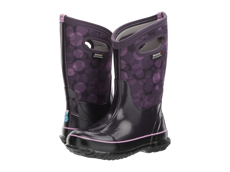 Bogs Kids Classic Rain (Toddler/Little Kid/Big Kid) (Eggplant Multi) Girls Shoes