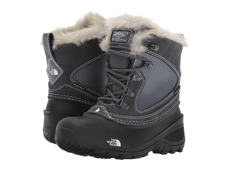 The North Face Kids Shellista Extreme (Toddler/Little Kid/Big Kid) (Zinc Grey/TNF White) Girls Shoes