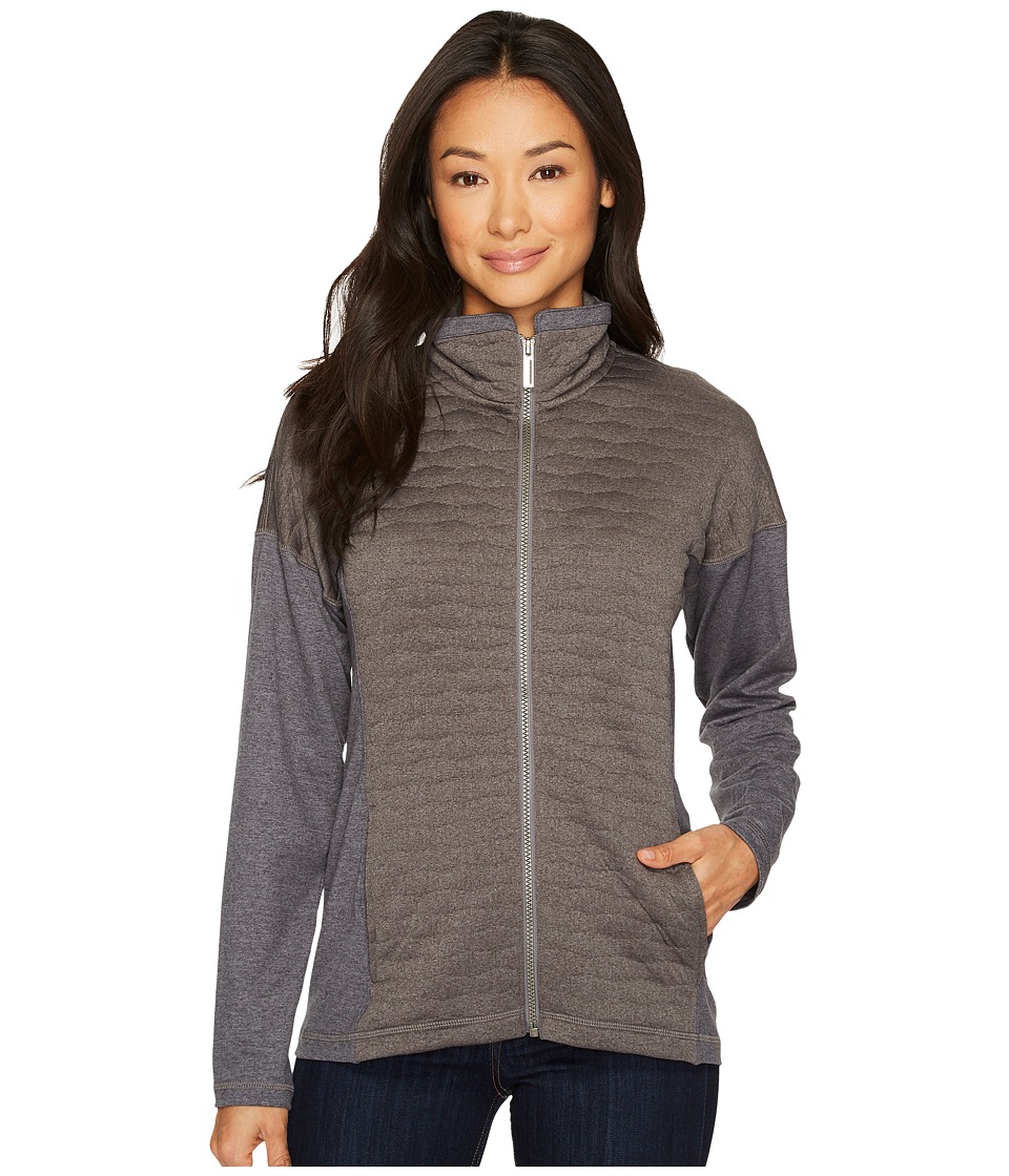ExOfficio Kelowna Full Zip Jacket (Grey Heather) Women