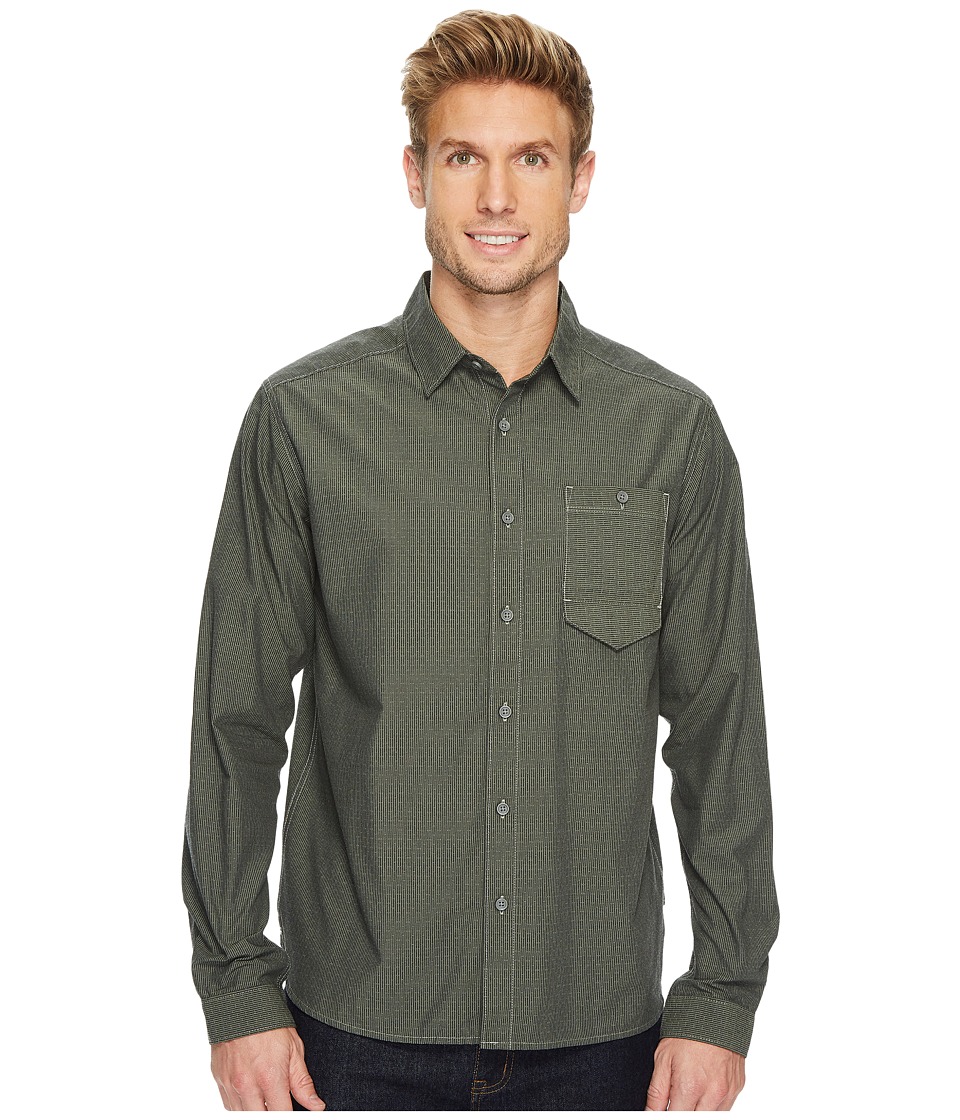 Mountain Hardwear Foreman Long Sleeve Shirt (Green Fade) Men