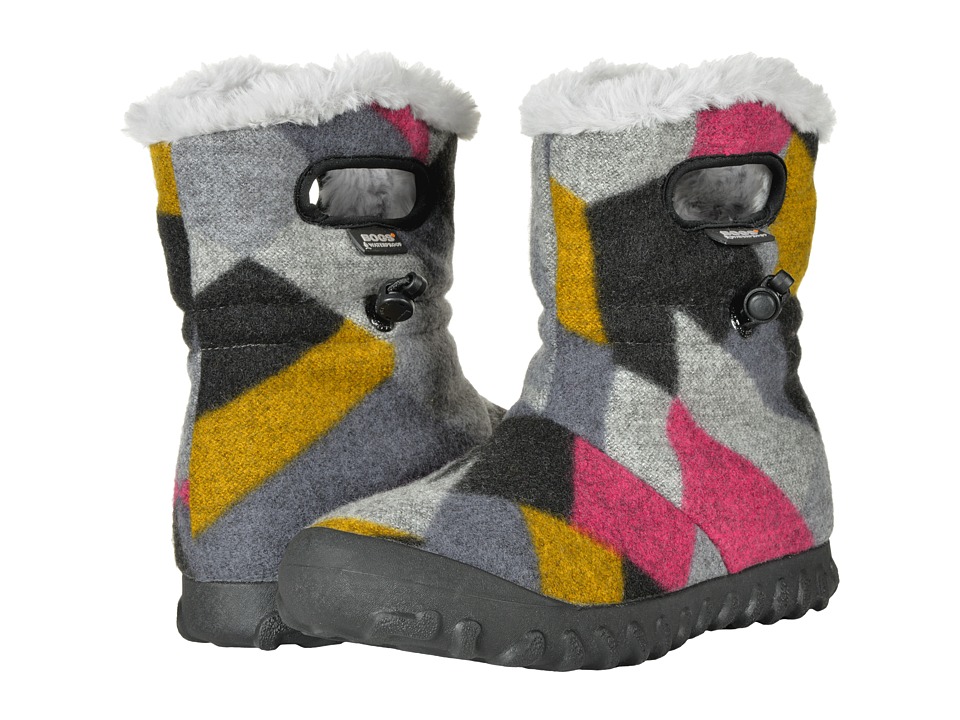 Bogs B-Moc Wool (Dark Gray/Gold) Women