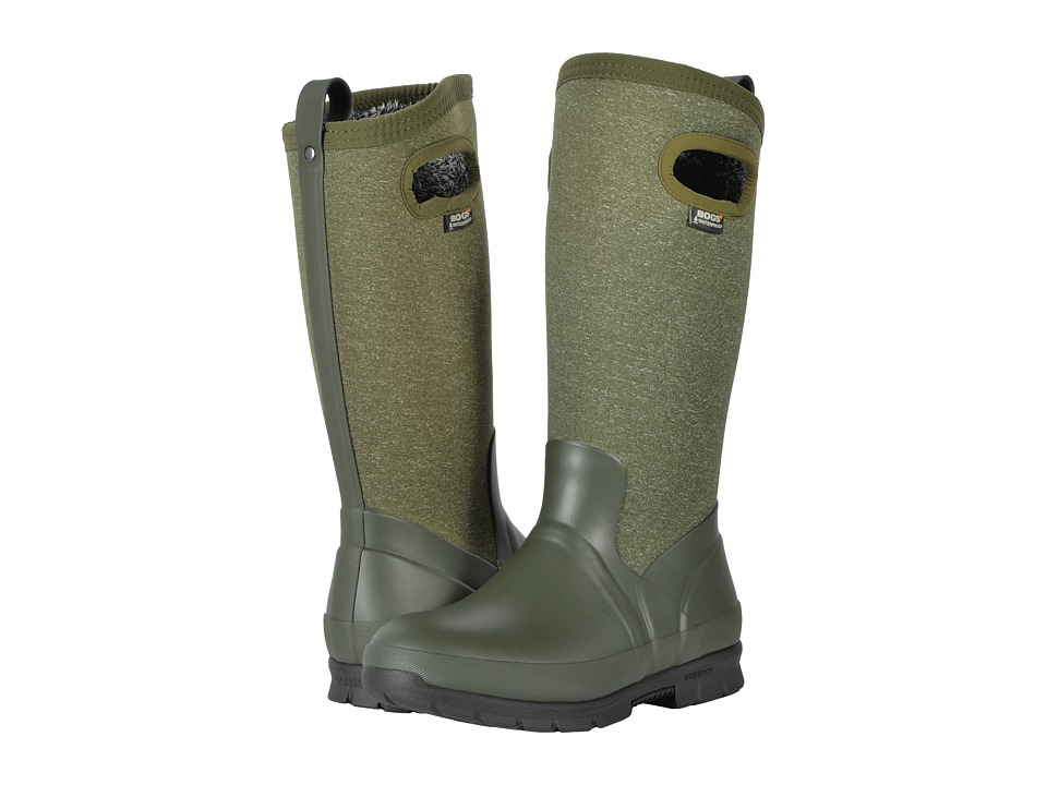 Bogs Crandall Tall (Dark Green Multi) Women