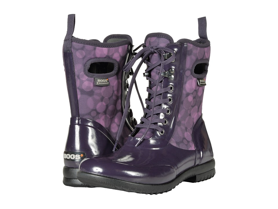 Bogs Sidney Lace Rain (Eggplant Multi) Women