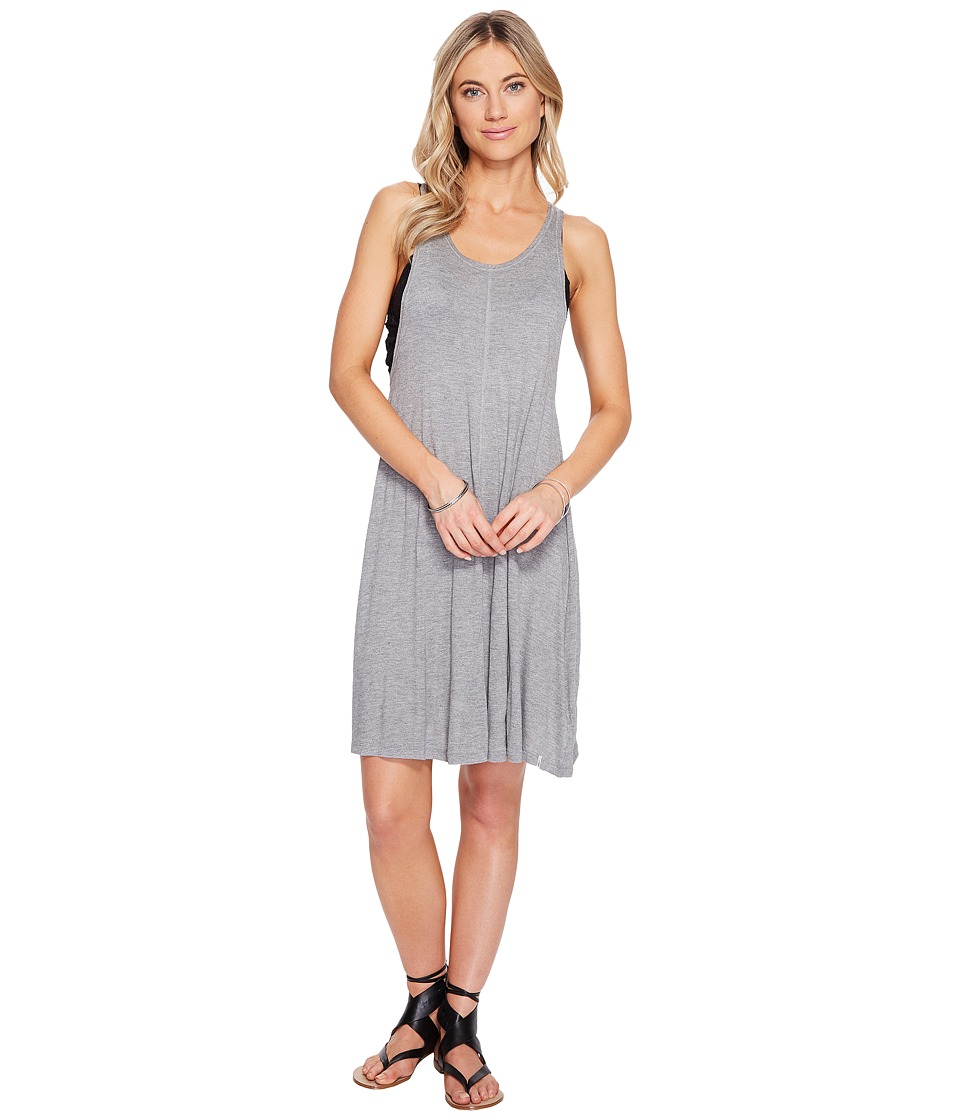 Volcom Solo Trip Dress (Heather Grey) Women