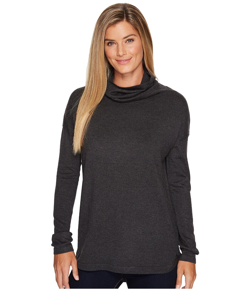 The North Face Woodland Sweater Tunic (TNF Dark Grey Heather) Women