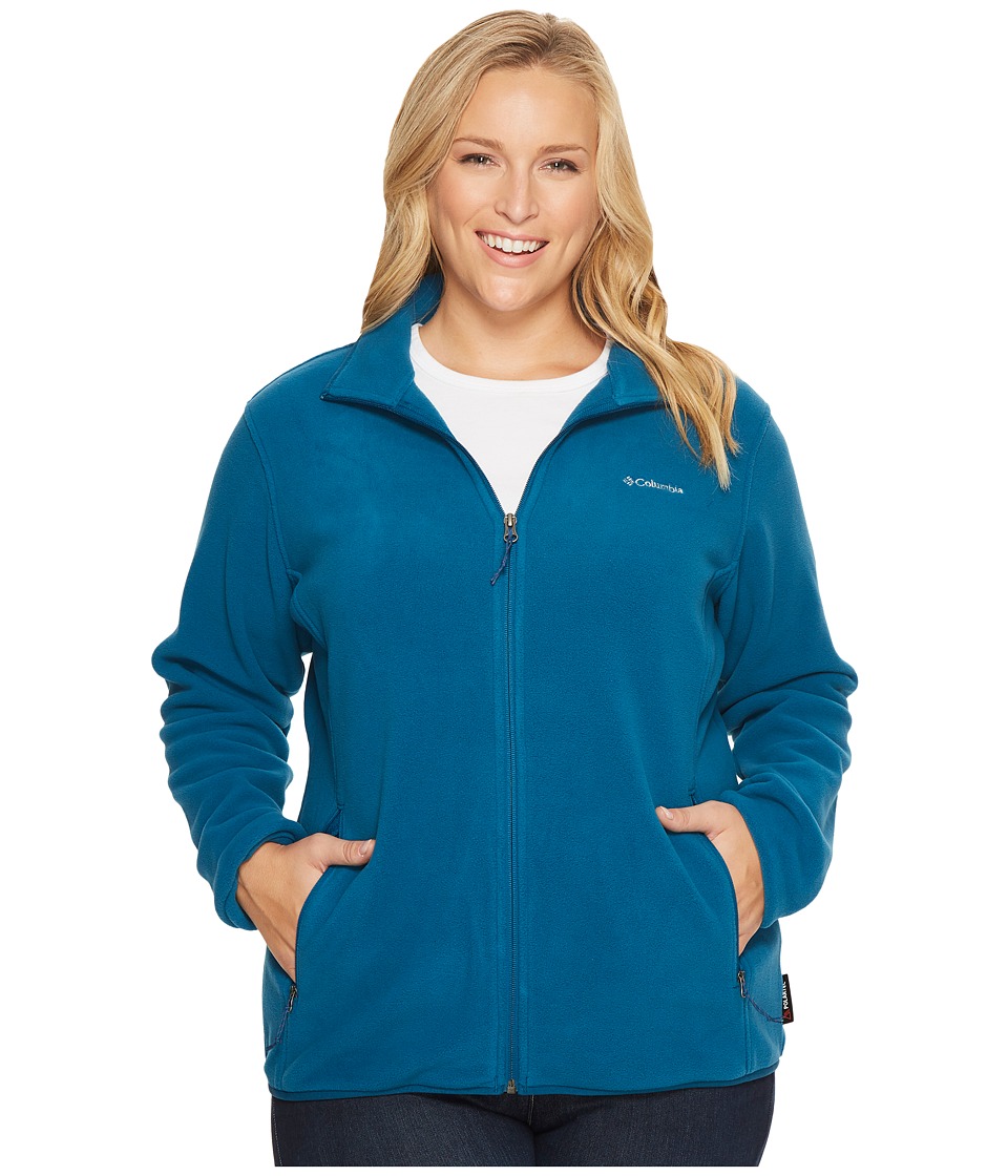 Columbia Plus Size Fuller Ridge Fleece Jacket (Phoenix Blue) Women
