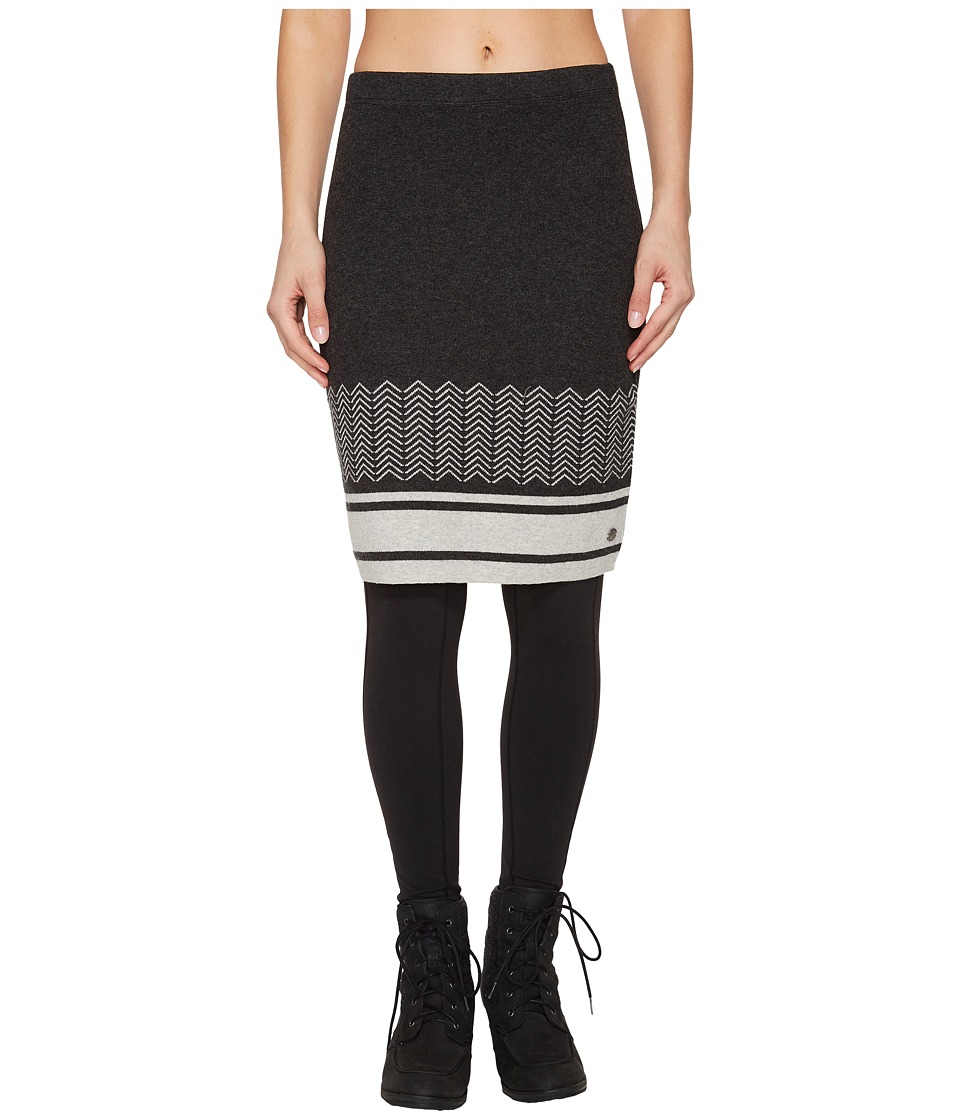 Royal Robbins All Season Merino Skirt (Charcoal) Women