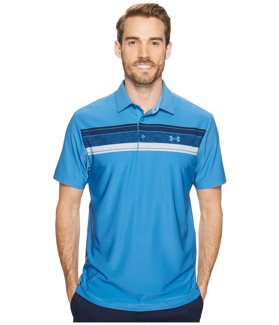 Under Armour Golf UA Playoff Polo (Urban Blue/Urban Blue/Urban Blue) Men