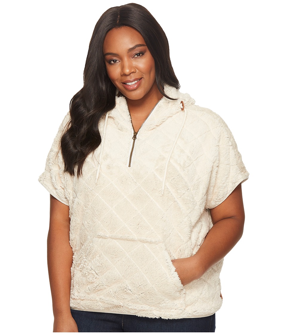 Columbia Plus Size Fire Side Sherpa Shrug (Chalk) Women