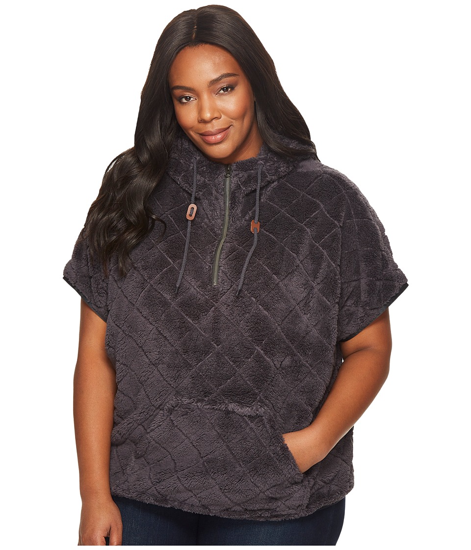 Columbia Plus Size Fire Side Sherpa Shrug (Shark) Women