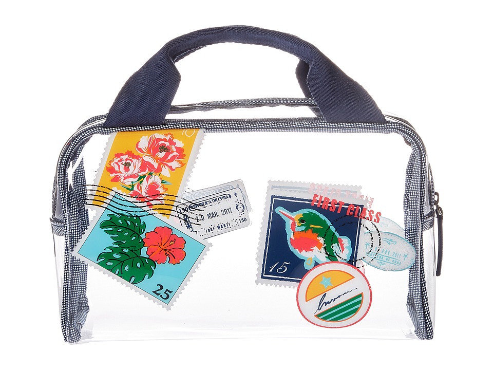 UPC 886003429792 product image for Vera Bradley Luggage - Beach Cosmetic (Oxford Postage Stamps) Wallet | upcitemdb.com