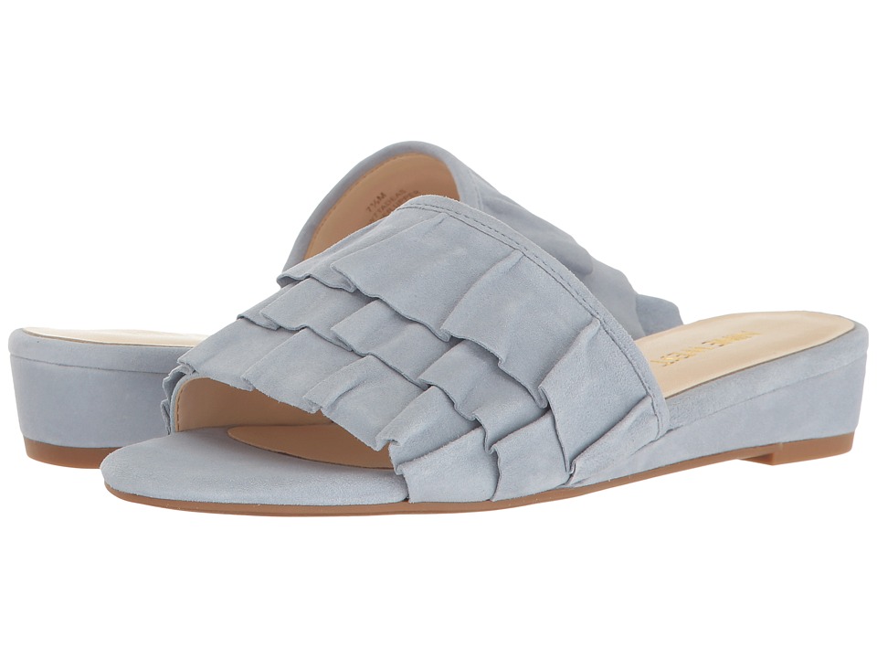 nine west - tadeas (powder blue/powder blue) womens shoes