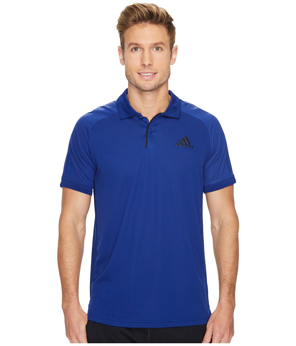 adidas Barricade Polo (Mystery Ink/Black) Men