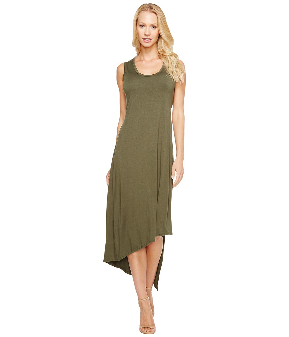Karen Kane Stevie Tank Dress (Olive) Women
