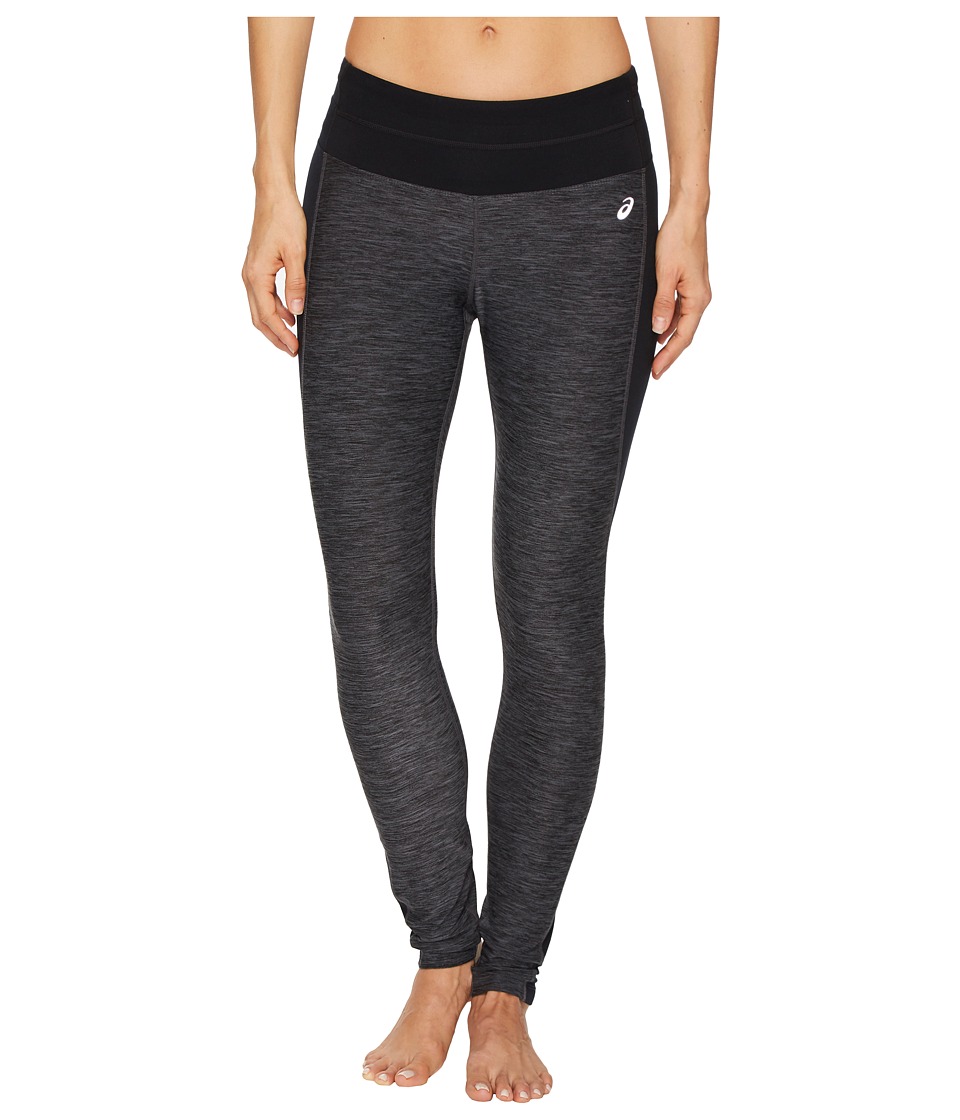 ASICS Thermopolis Tights (Dark Grey Heather/Black) Women