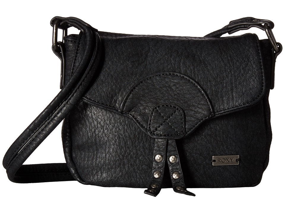Roxy - From My Heart Crossbody (Anthracite) Cross Body Handbags