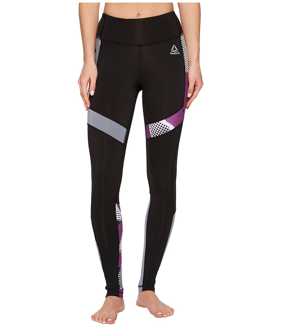reebok running tights women's
