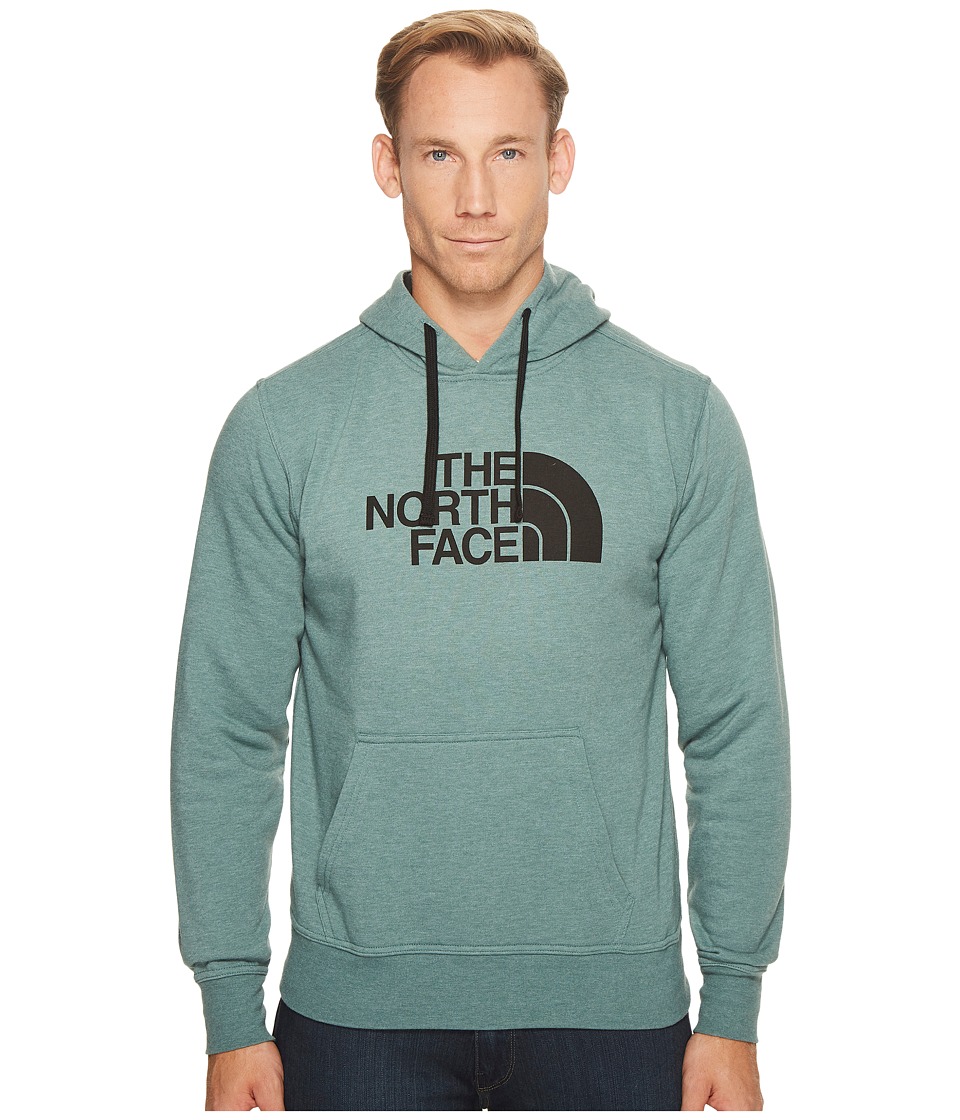 The North Face Half Dome Hoodie (Silver Pine Green Heather/TNF Black) Men