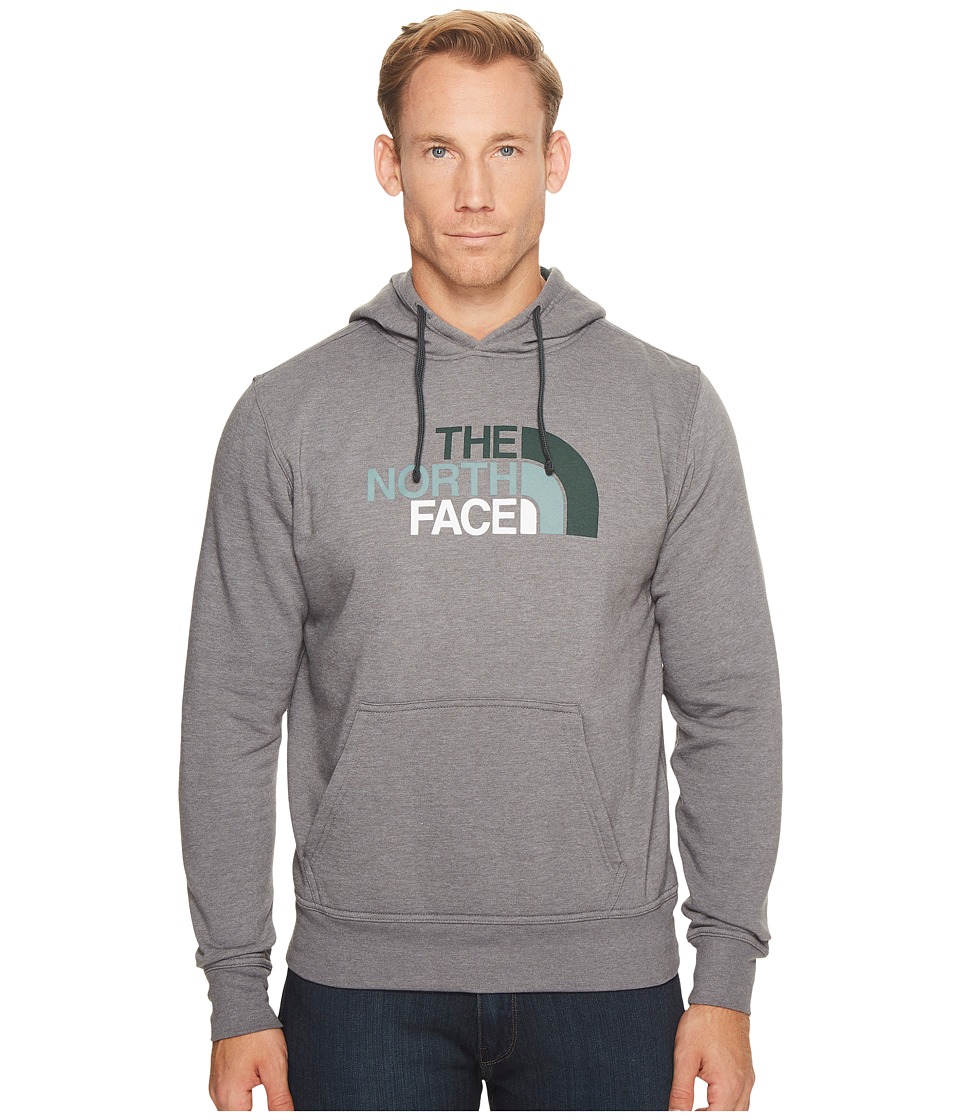 The North Face Half Dome Hoodie (TNF Medium Grey Heather/Darkest Spruce Multi) Men