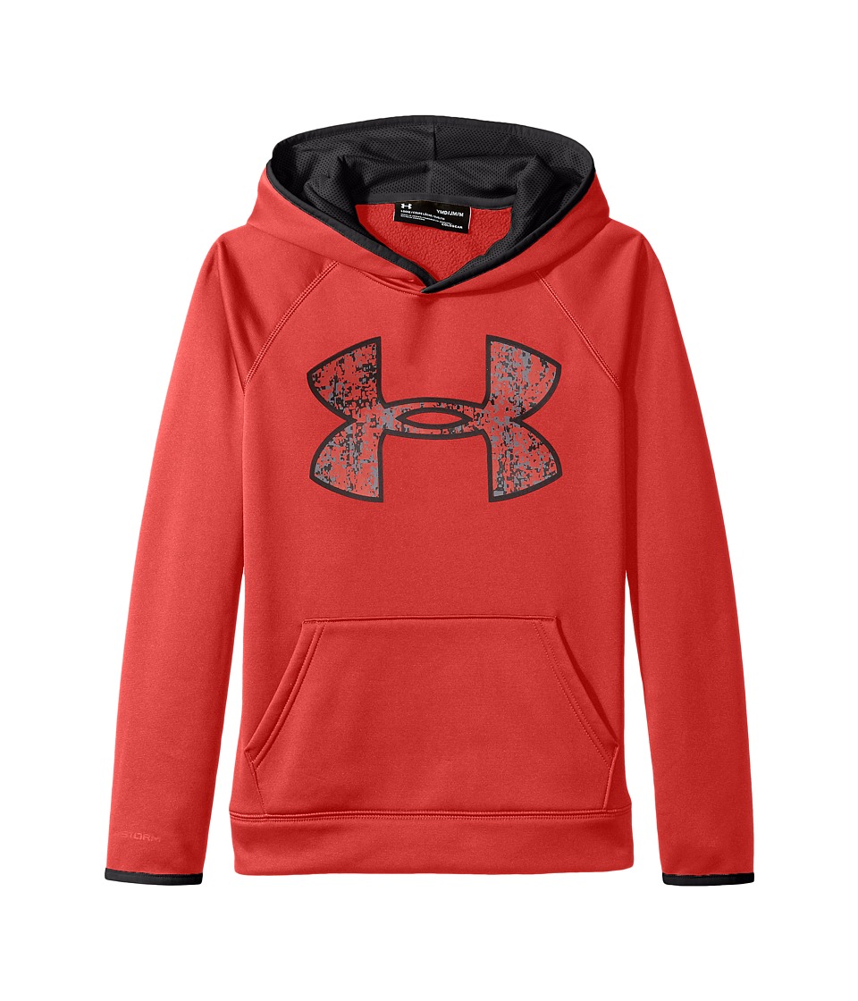 under armour hoodie kids red