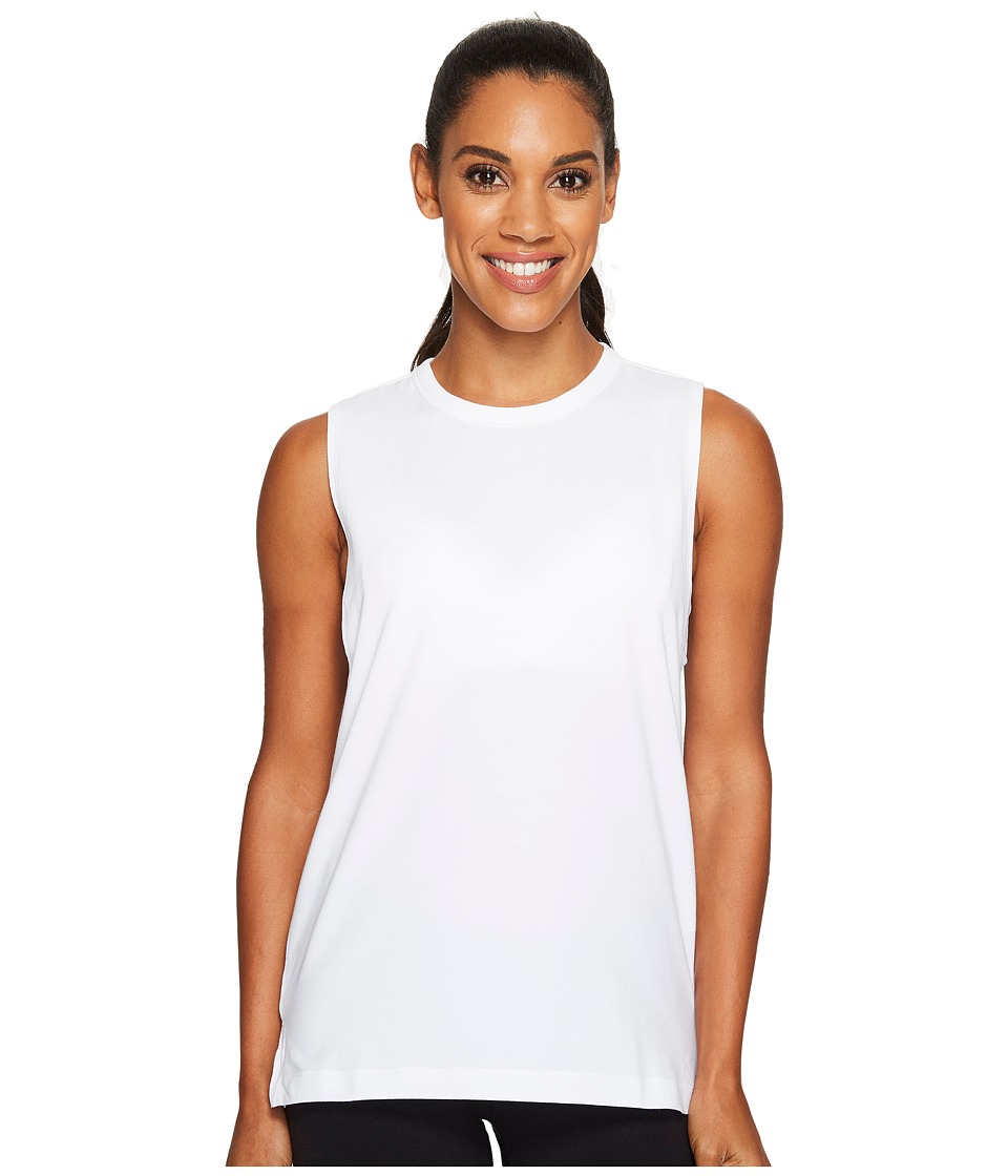 Under Armour Muscle Tank Top (White/Overcast Gray) Women