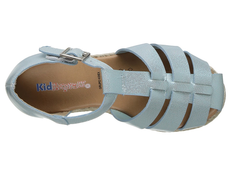 Kid Express Xaviera (Toddler/Little Kid) (Mint Glitter Patent) Girls Shoes