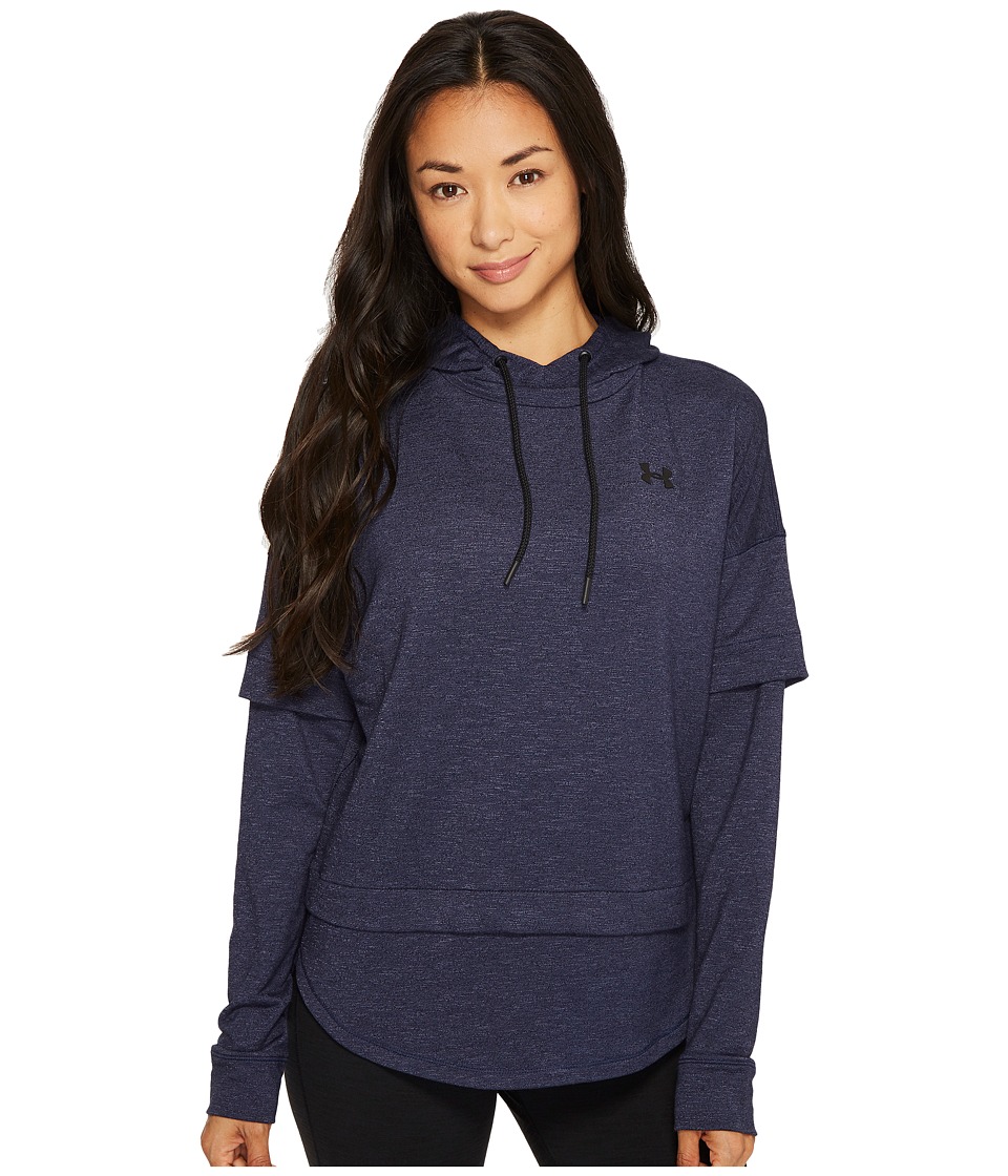 Under Armour Featherweight Fleece 2-in-1 (Midnight Navy/Black) Women
