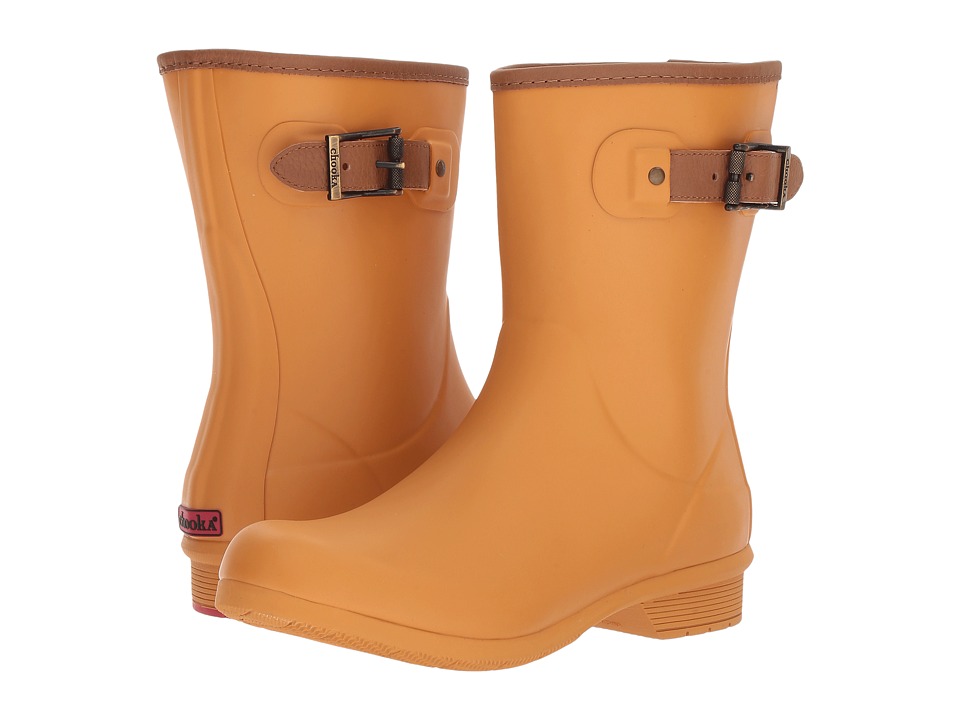 Chooka City Solid Mid Boot (Saffron) Women