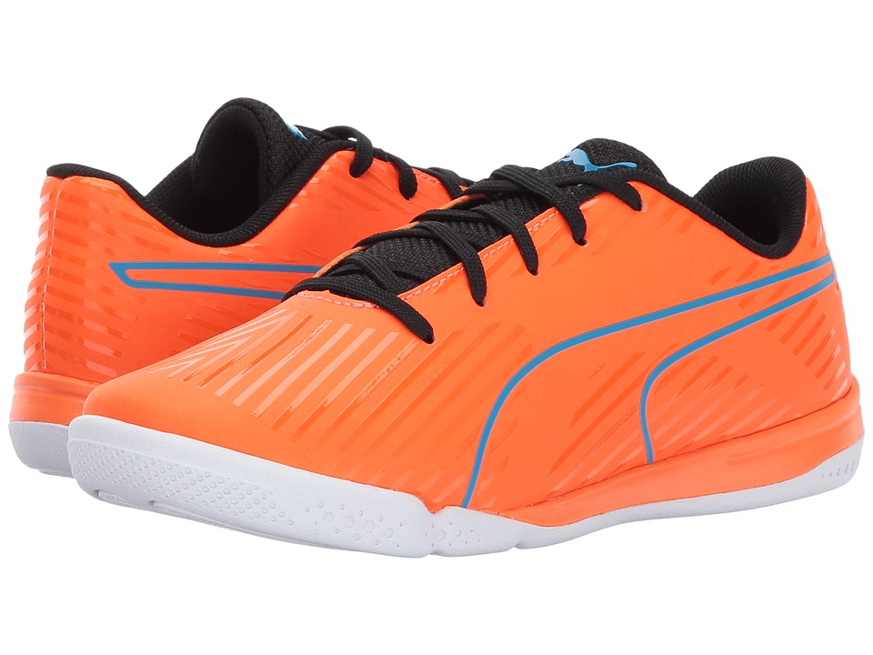Puma Kids evoSPEED Star S2 (Little Kid/Big Kid) (Shocking Orange/Hawaiian Surf/Puma Black/Puma White) Kids Shoes