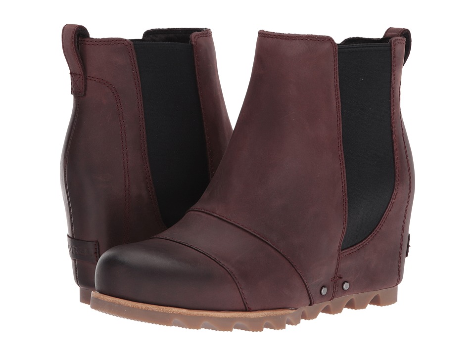 SOREL Lea Wedge (Redwood/Black) Women